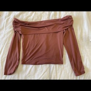 GUESS over the shoulder top